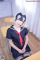 Coser@神楽坂真冬 Vol.013: 学园黑贞 (154 photos)